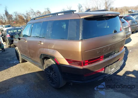 2024 Hyundai Santa Fe Hybrid Calligraphy from USA, damaged, VIN 5NMP5DG10RH007162